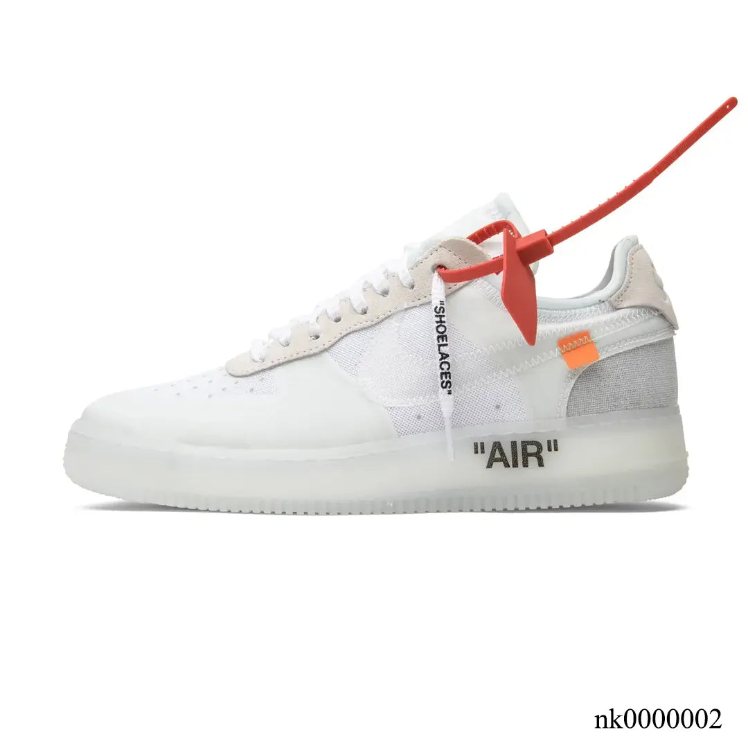OW x AF 1 Low The Ten Shoes Sneakers – nk0000002 image 1
