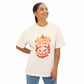 Halloween on Fire Unisex Oversized Boxy Tee image 15