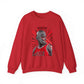 Graphic Print Crewneck Sweatshirt - POD0032 image