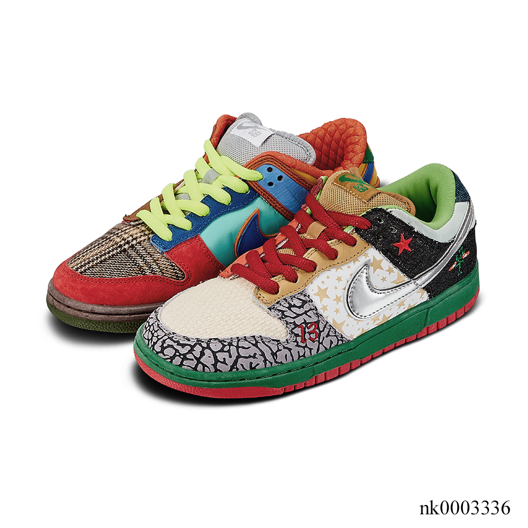 SB Dunk Low What The Dunk Shoes Sneakers - nk0003336 image 4