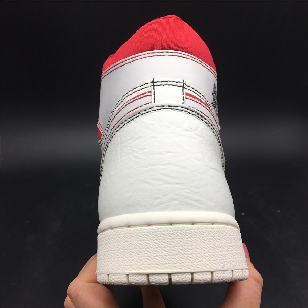 AJ 1 Retro High Phantom Gym Red Shoes Sneakers - nk0000301 image 10