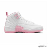AJ 12 White Pearl Pink Shoes Sneakers - nk0004936 image 0