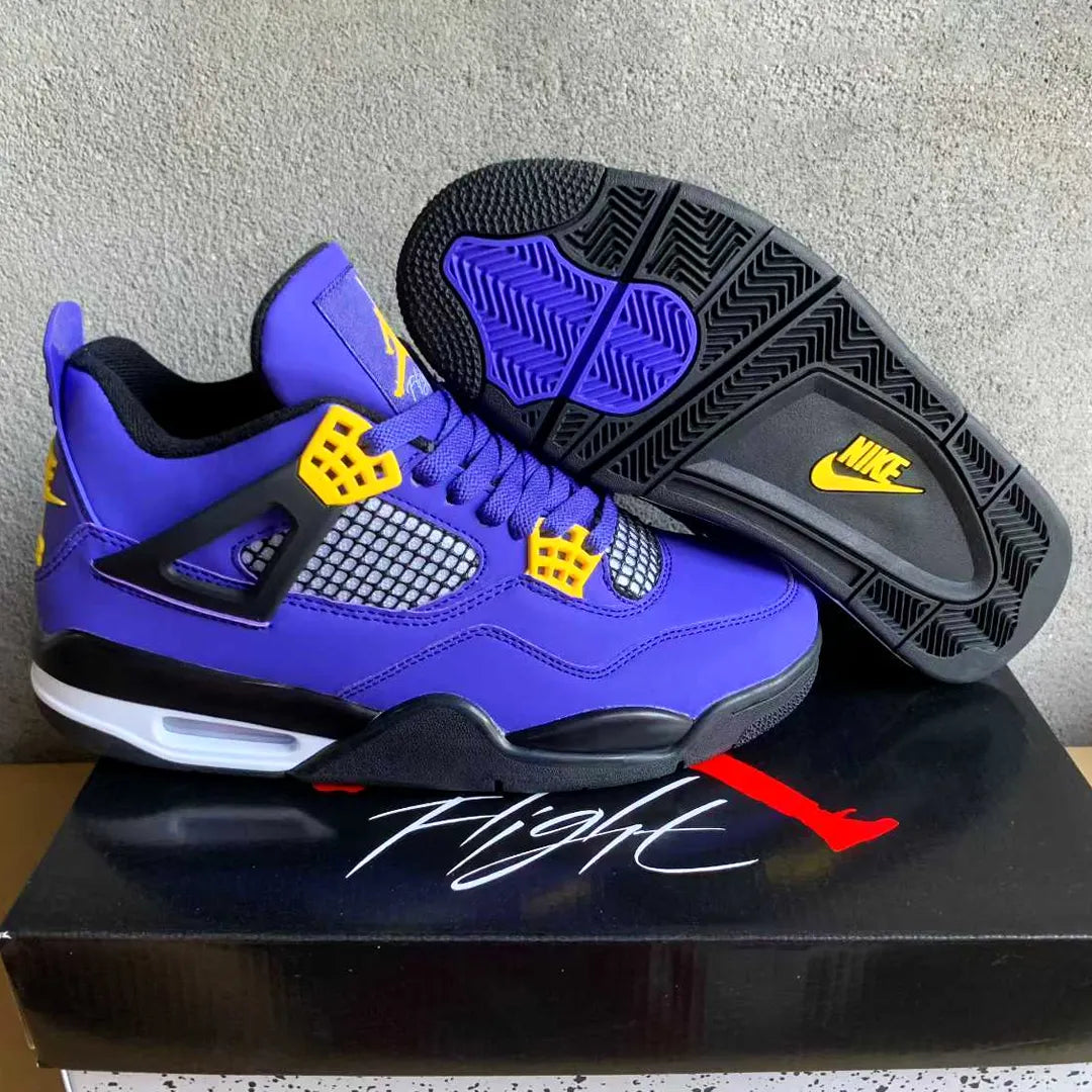 AJ 4 Imperial Purple Shoes Sneakers - nk0004548 image 8