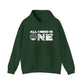 ALL_I_NEED_IS Hooded Sweatshirt - 3XL, Forest Green image