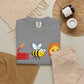 Bee Unisex Garment-Dyed T-shirt image 47