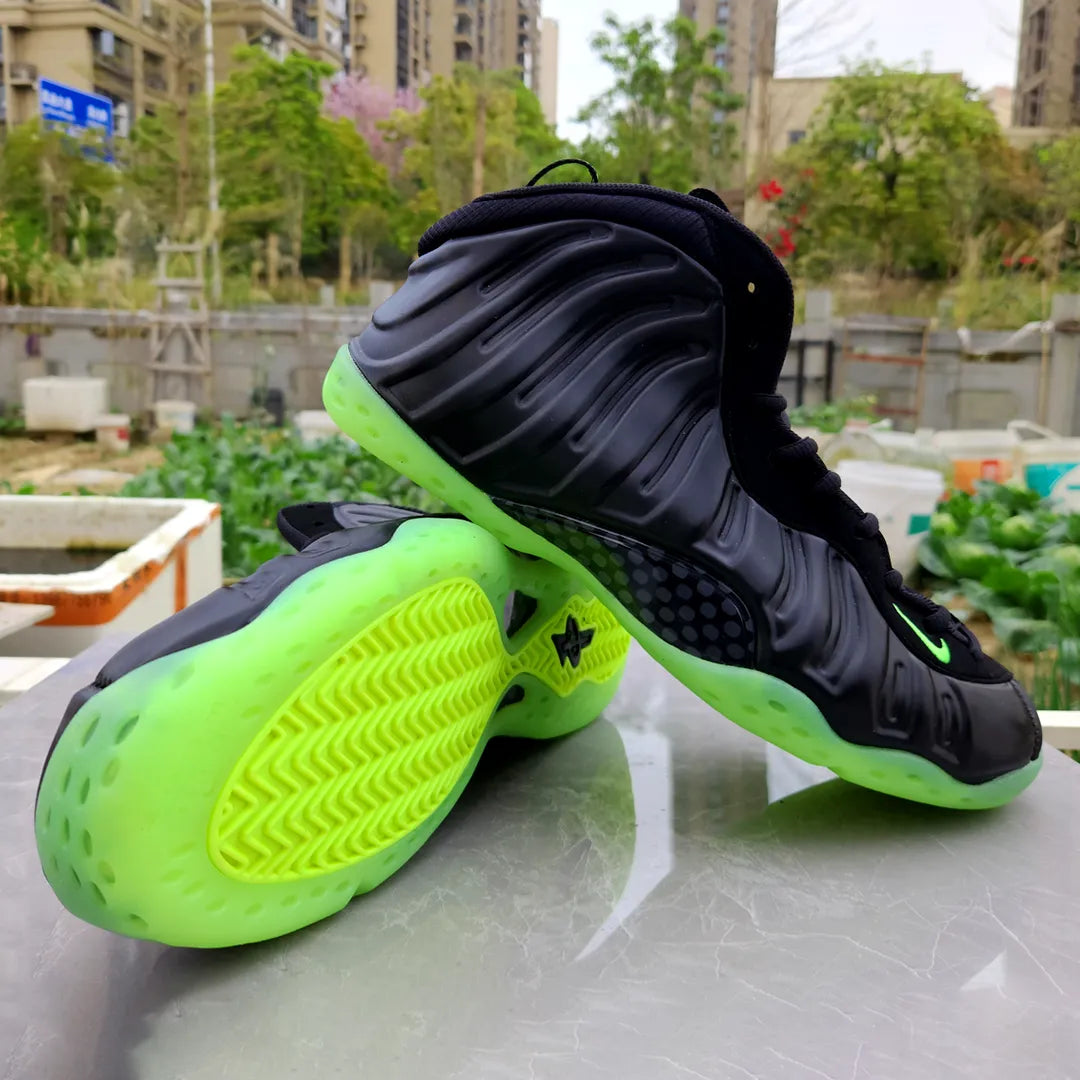 Air Foamposite One Black Volt Shoes Sneakers – nk0004424 image 4