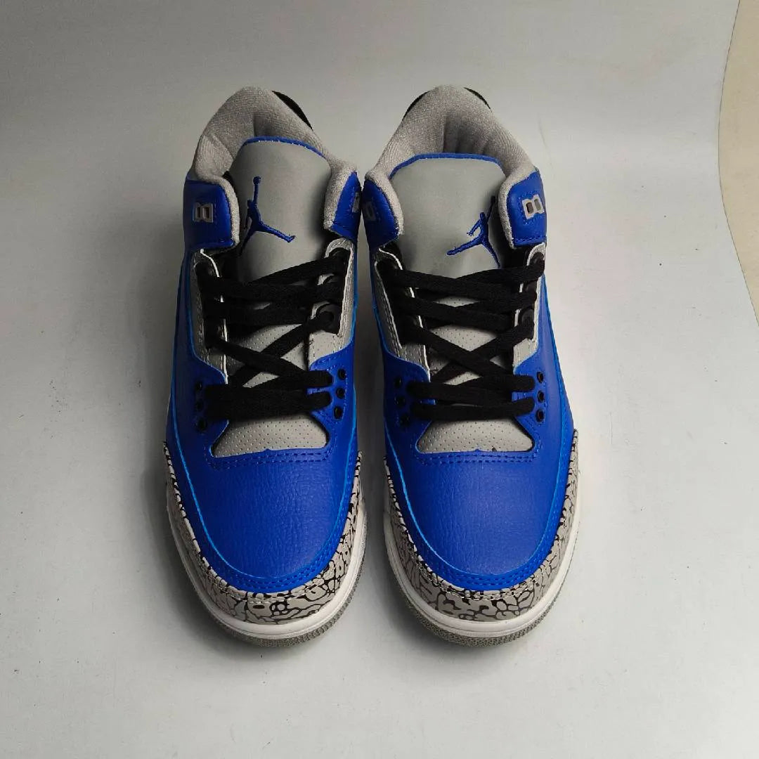 AJ 3 Retro Varsity Royal Cement Shoes Sneakers - nk0000759 image 6