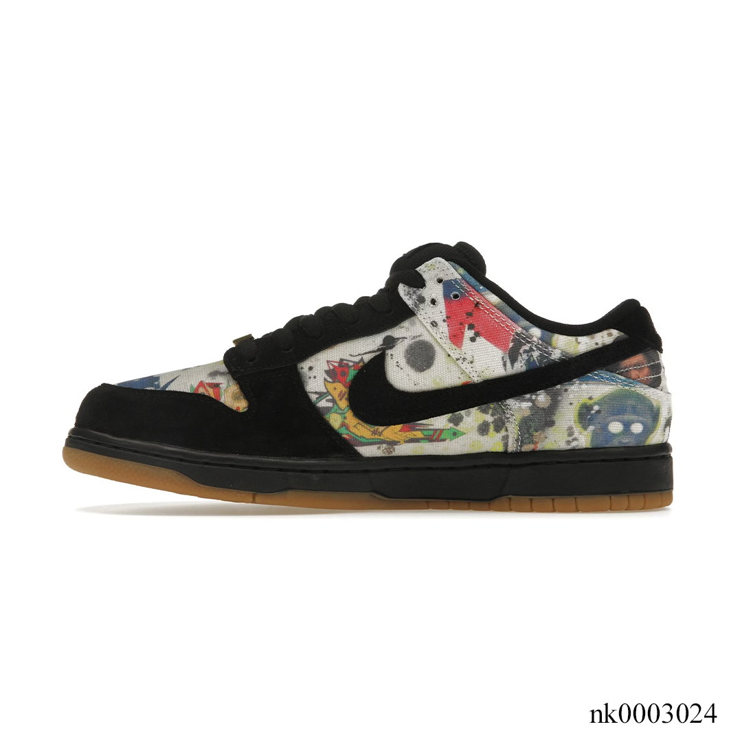 SB Dunk Lows x Supreme "RAMMELLZEE" Shoes Sneakers - nk0003024 image 1