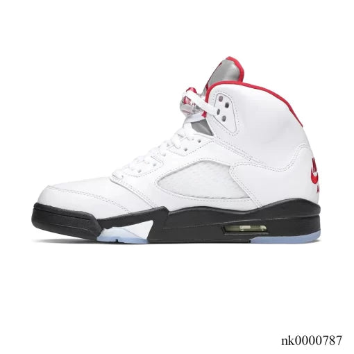 AJ 5 Fire Red Silver Tongue (2020) Shoes Sneakers - nk0000787 image 1
