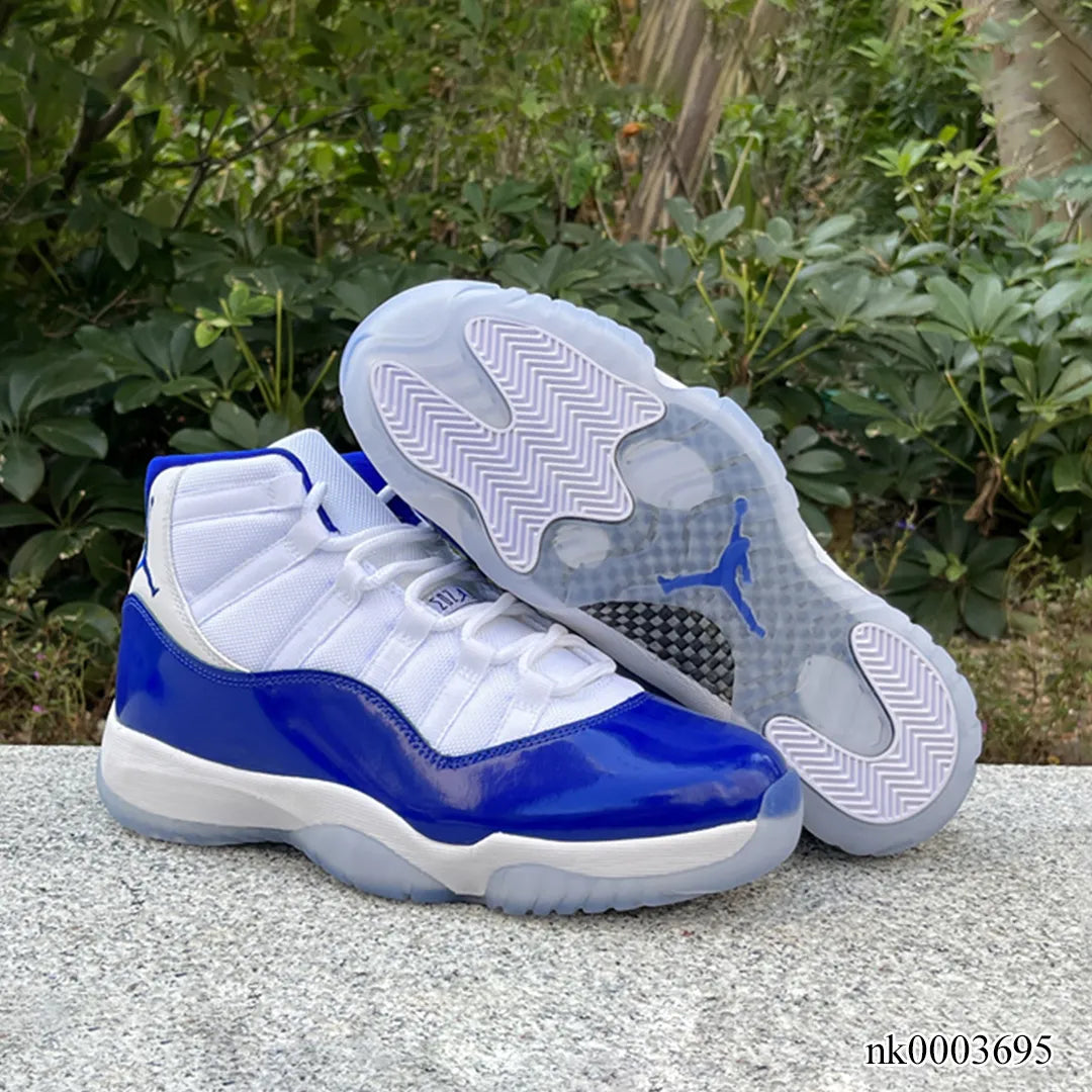 AJ 11 Blue White Shoes Sneakers - nk0003695 image 5