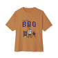Rap Nas Live At The BBQ Unisex Oversized Boxy Tee image 8
