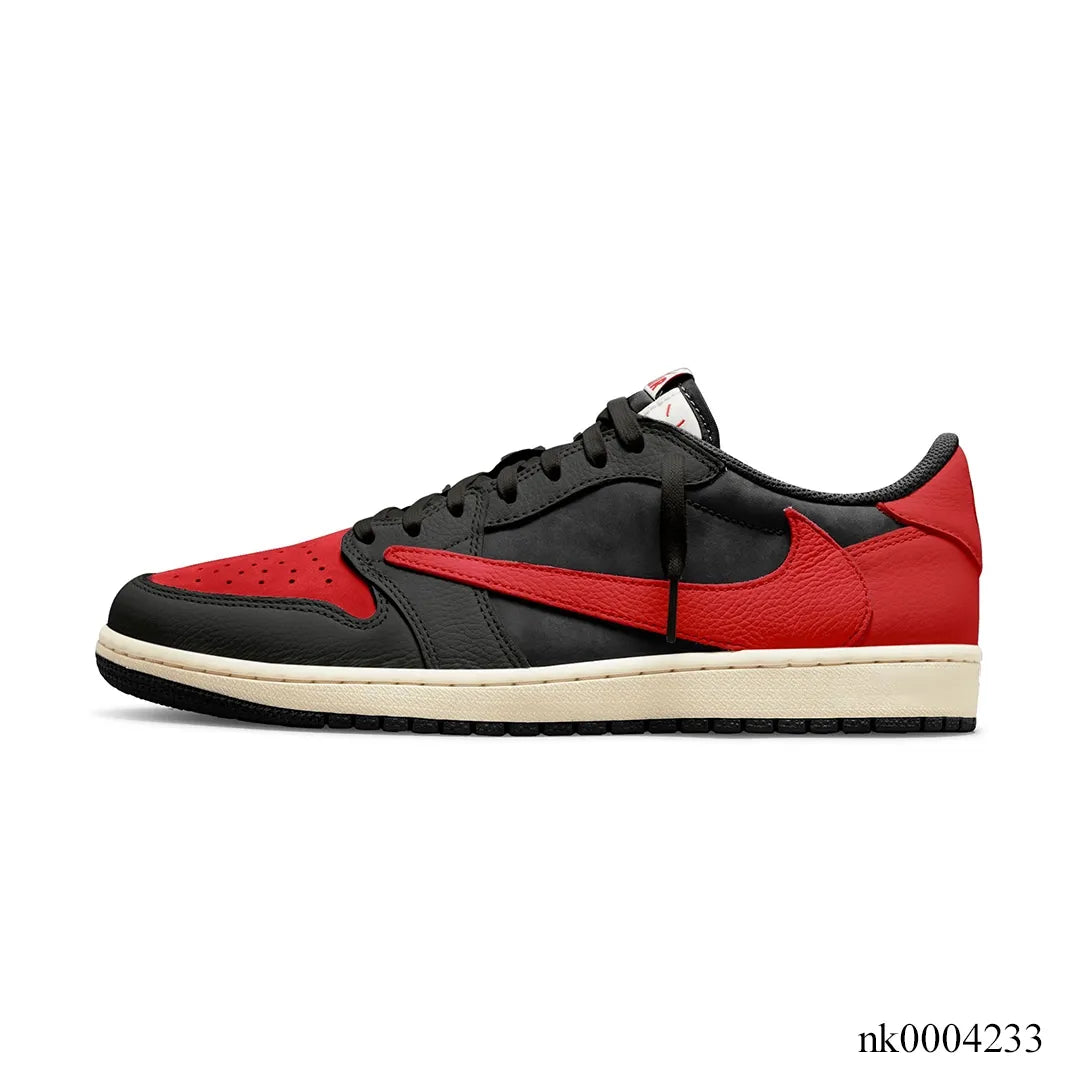 AJ 1 Low OG Bred x Travis Scott Shoes Sneakers - nk0004233 image 1