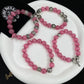 CH Pink Tiger Eye Stone Bracelet - CH0055 image 1