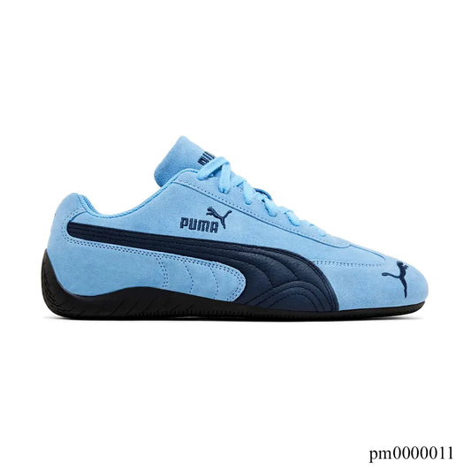 PM Speedcat Archive Light Blue Club Navy Shoes Sneakers - pm0000011 image 0