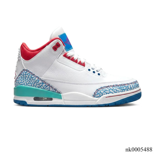 AJ 3 Retro 'Play Your Way'/'Chalk & Track Red' Shoes Sneakers – nk0005488 image 0