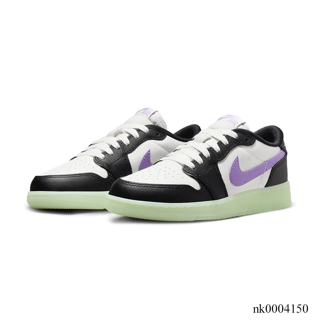 AJ 1 Low Black Raspberry Shoes Sneakers - nk0004150 image 3