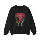 Graphic Print Crewneck Sweatshirt - POD0038 image 0