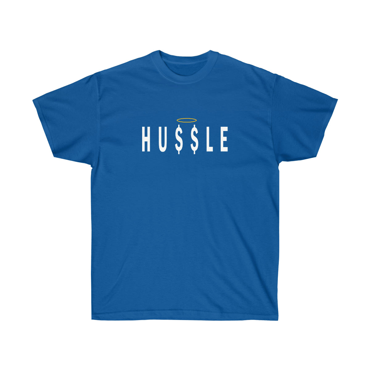 Hussle Halo Men T-shirt - Royal, M image