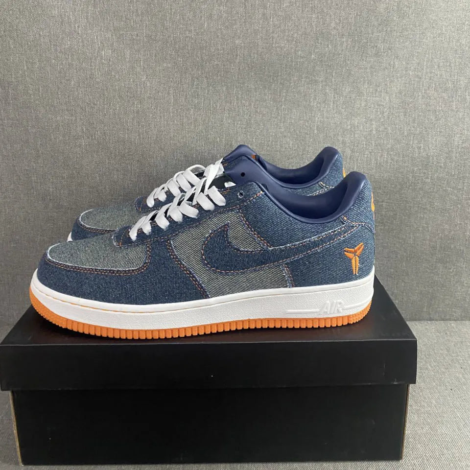 Kobe Bryant x AF 1 Low Protro Denim Shoes Sneakers - nk0005049 image 3