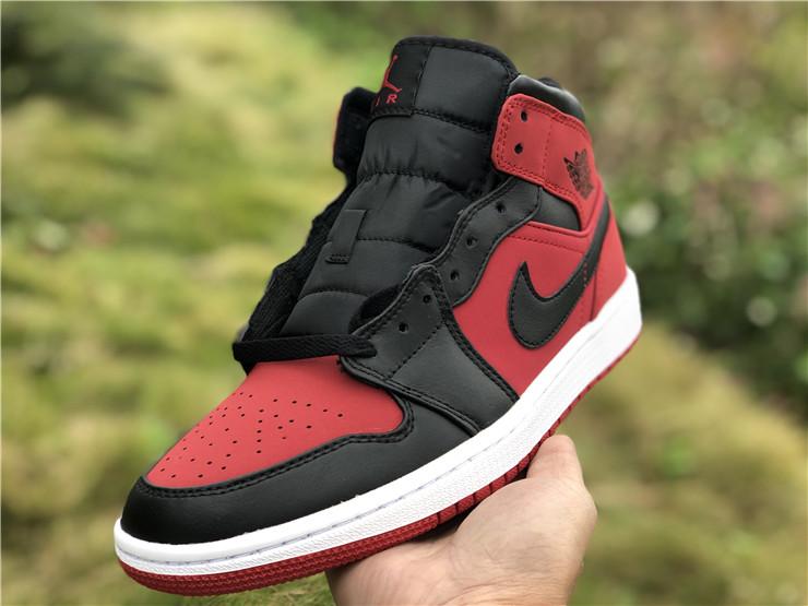 AJ 1 Mid Gym Red Black Shoes Sneakers - nk0000561 image 6