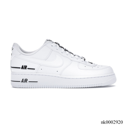 AF 1 Low Double Air Low White Black Shoes Sneakers - nk0002920 image 0