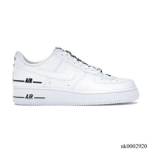 AF 1 Low Double Air Low White Black Shoes Sneakers - nk0002920 image 0