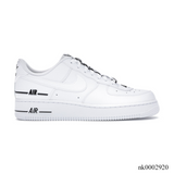 AF 1 Low Double Air Low White Black Shoes Sneakers - nk0002920 image 0