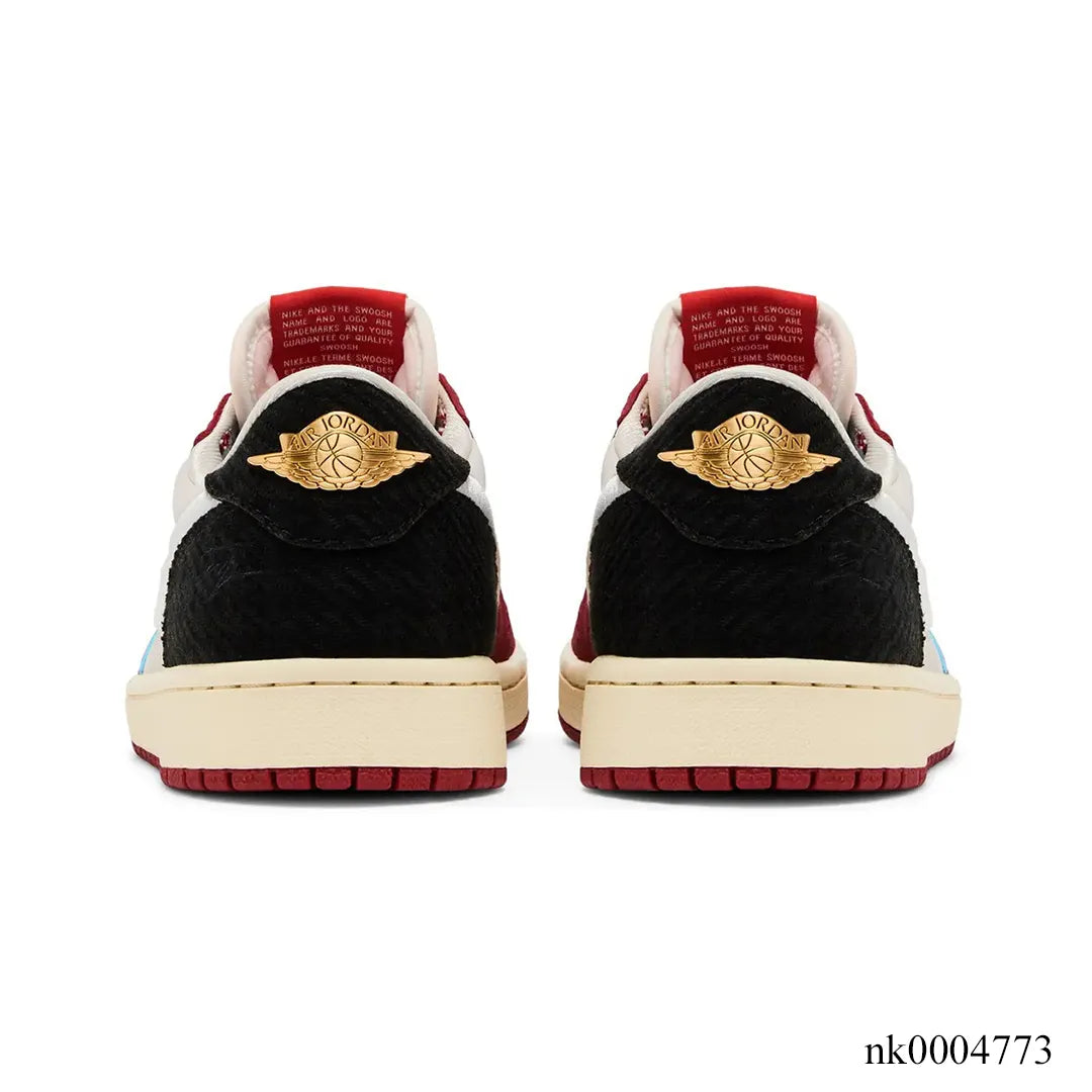 Trophy Room x AJ 1 Low OG (White Swoosh) Shoes Sneakers – nk0004773 image 3