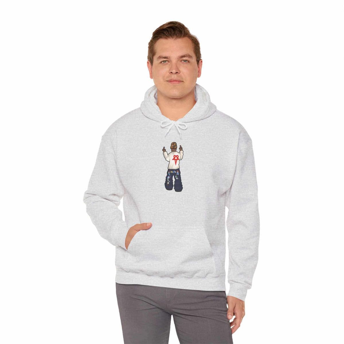 Rebel Attitude Hooded Sweatshirt image 107