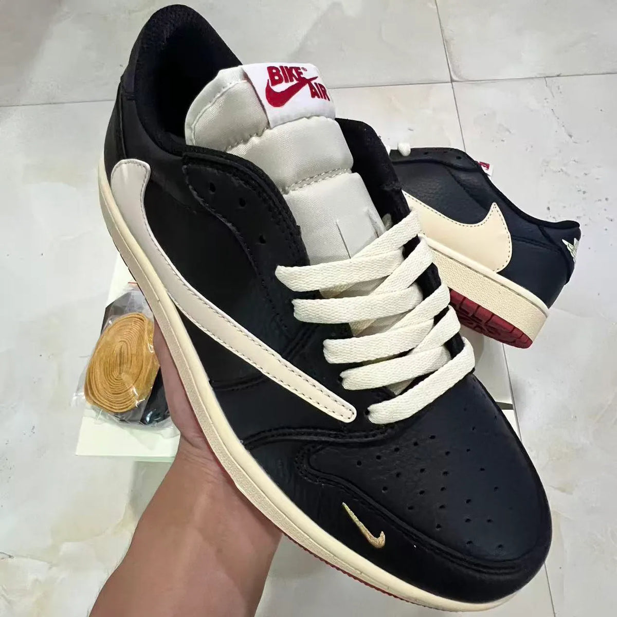 Nigel Sylvester x AJ 1 Low OG "Better With Time" Shoes Sneakers – nk0004605 image 4