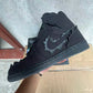 J Balvin x AJ 1 "Black" Shoes Sneakers – nk0005300 image 3