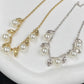 McQueen Skull Pearl Pendant Necklace - MC0009 image 1