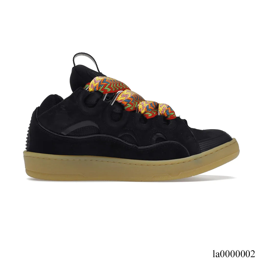 Lanvin Leather Curb Black Shoes Sneakers - la0000002 image