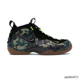 Air Foamposite Pro Green Camo Shoes Sneakers - nk0004975 image 0
