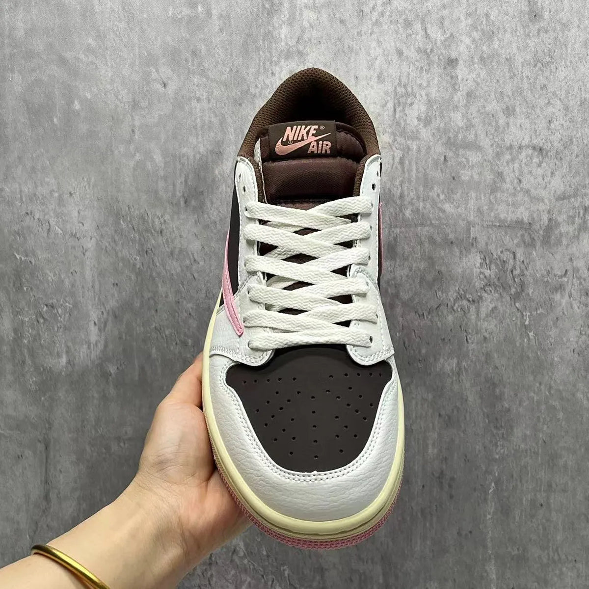 Travis Scott x AJ 1 Low Dark Pony Shoes Sneakers - nk0004049 image 8