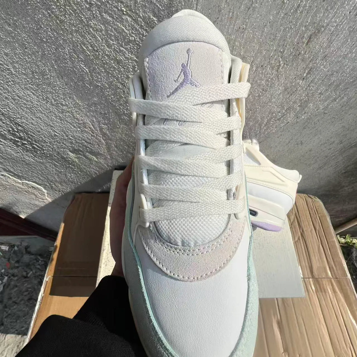 AJ 4 RM ‘Easter’ Shoes Sneakers - nk0004828 image 9