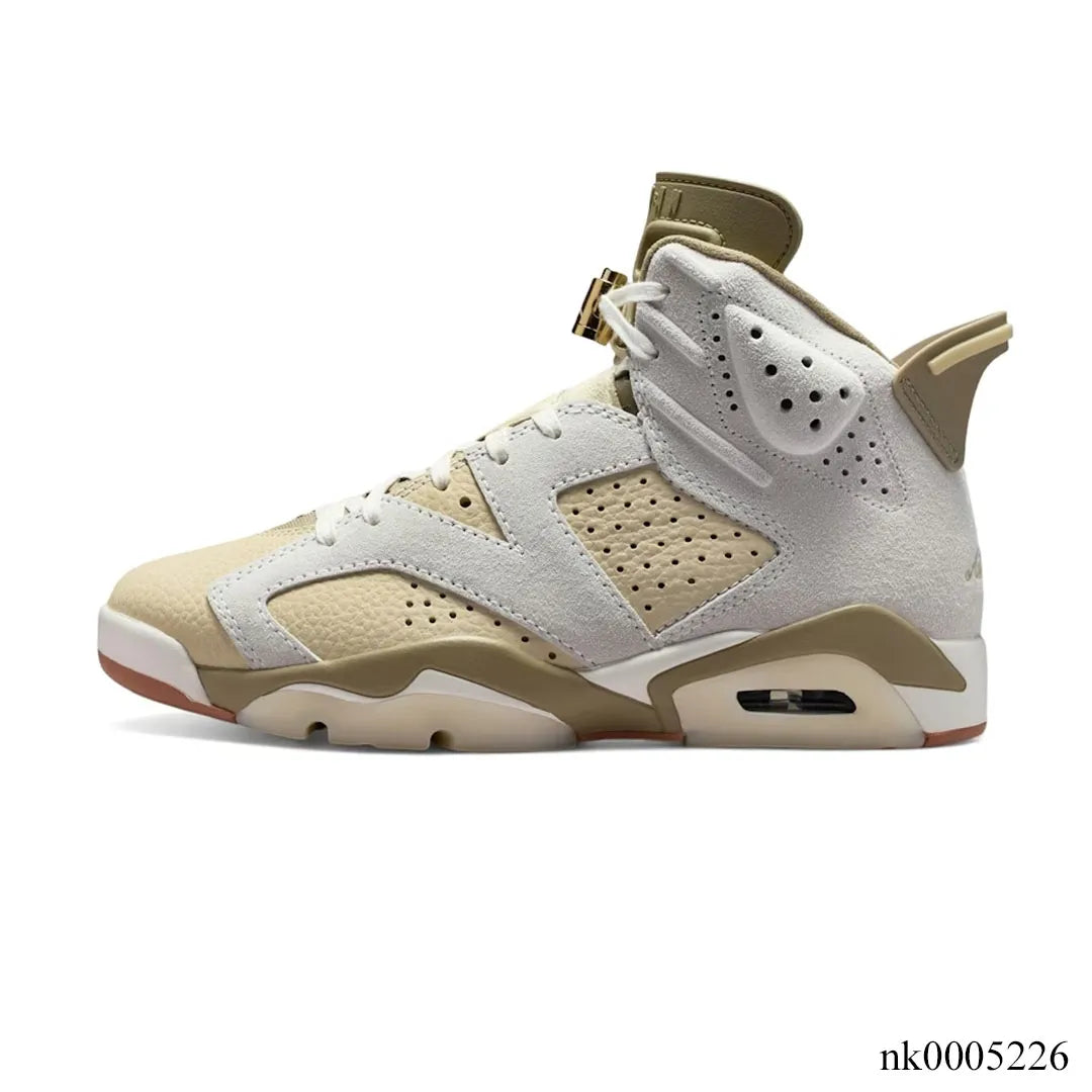 AJ 6 “Sail/Neutral Olive” Shoes Sneakers - nk0005226 image 1