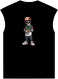Skull Luxury Unisex Garment-Dyed Muscle Tee image 0