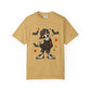 Boy Skeleton Halloween Unisex Garment-Dyed T-shirt image