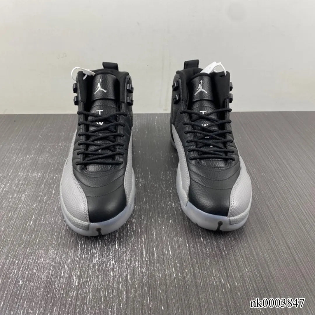 AJ 12 Black/Wolf Grey Shoes Sneakers - nk0003847 image 9