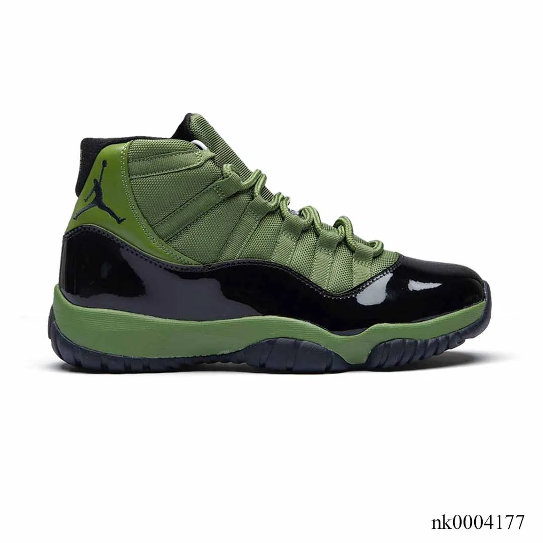 AJ 11 Retro Olive and Black Shoes Sneakers – nk0004177 image
