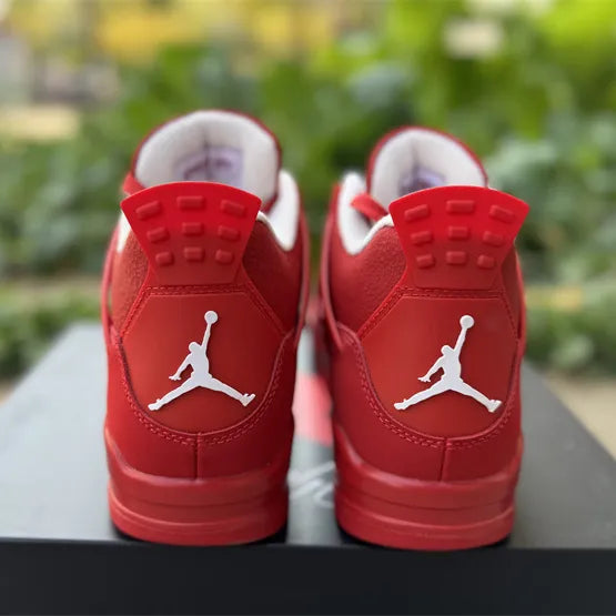 AJ 4 Triple Red Shoes Sneakers - nk0004844 image 12