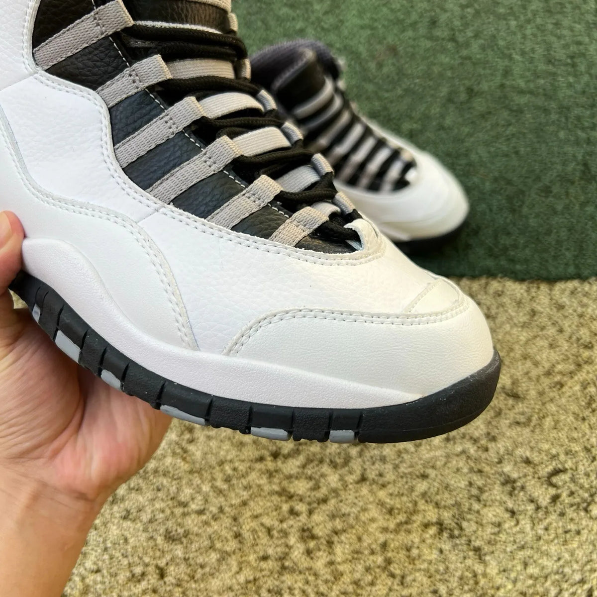 AJ 10 Retro Steel Shoes Sneakers - nk0001703 image 13