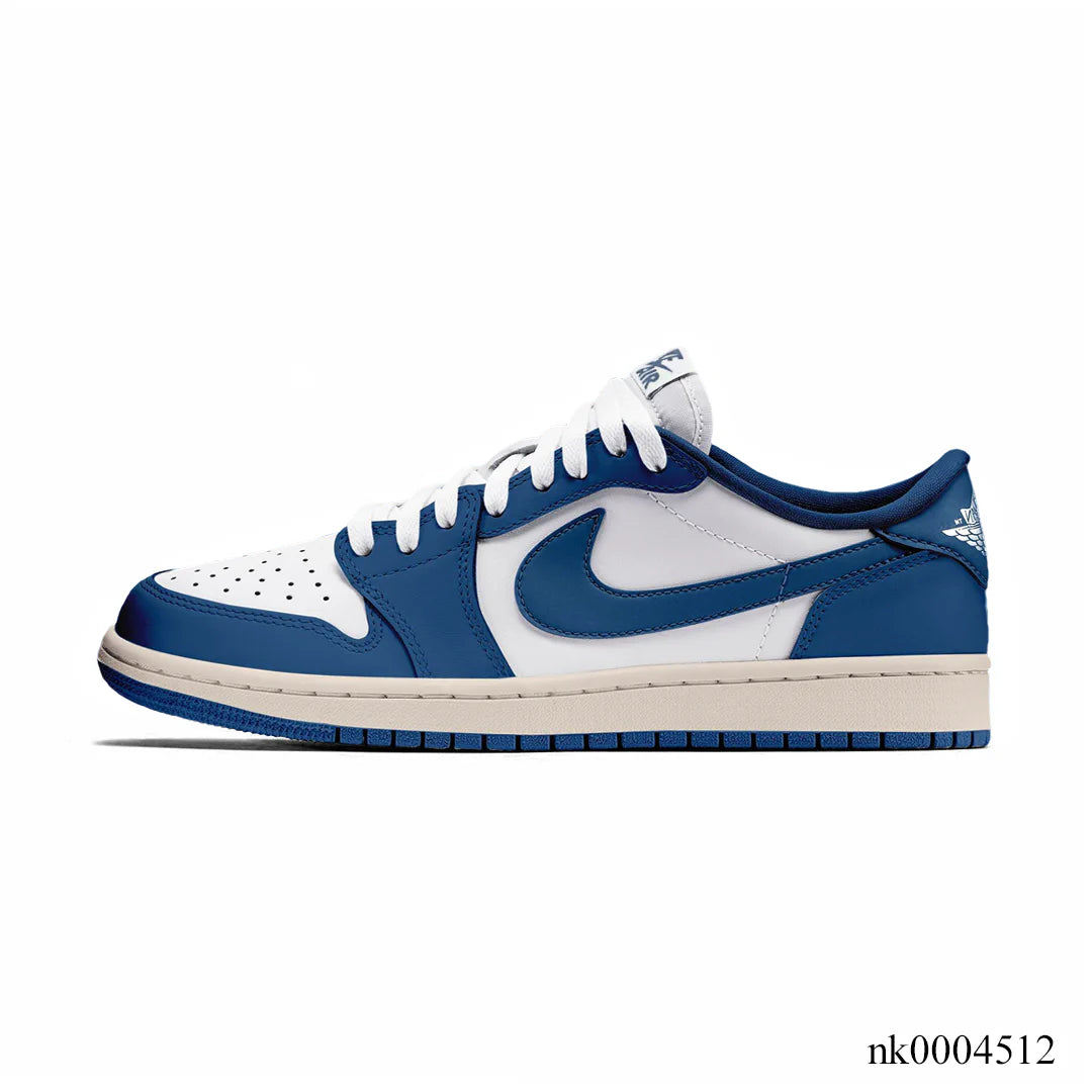 AJ 1 Low OG Storm Blue Shoes Sneakers – nk0004512 image 1