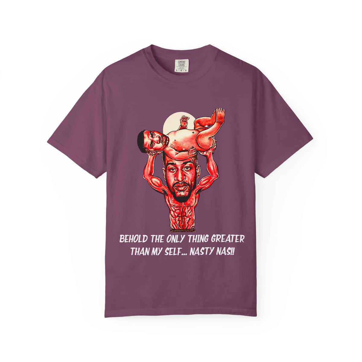 Nas The Last Word Unisex Garment-Dyed T-shirt image