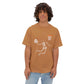 Halloween Basketball Skeleton Unisex Oversized Boxy Tee image 26