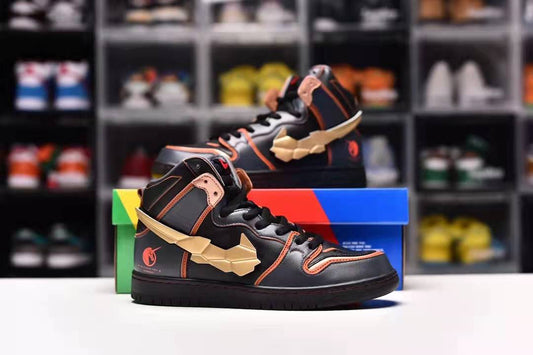 SB Dunk High Project Unicorn - Banshee Norn x Gundam Shoes Sneakers - nk0001808 image 2