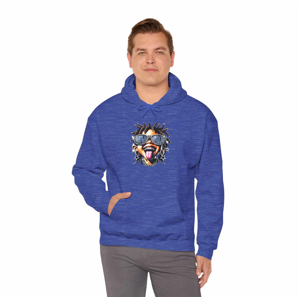 Diamond Drip Hooded Sweatshirt image 47