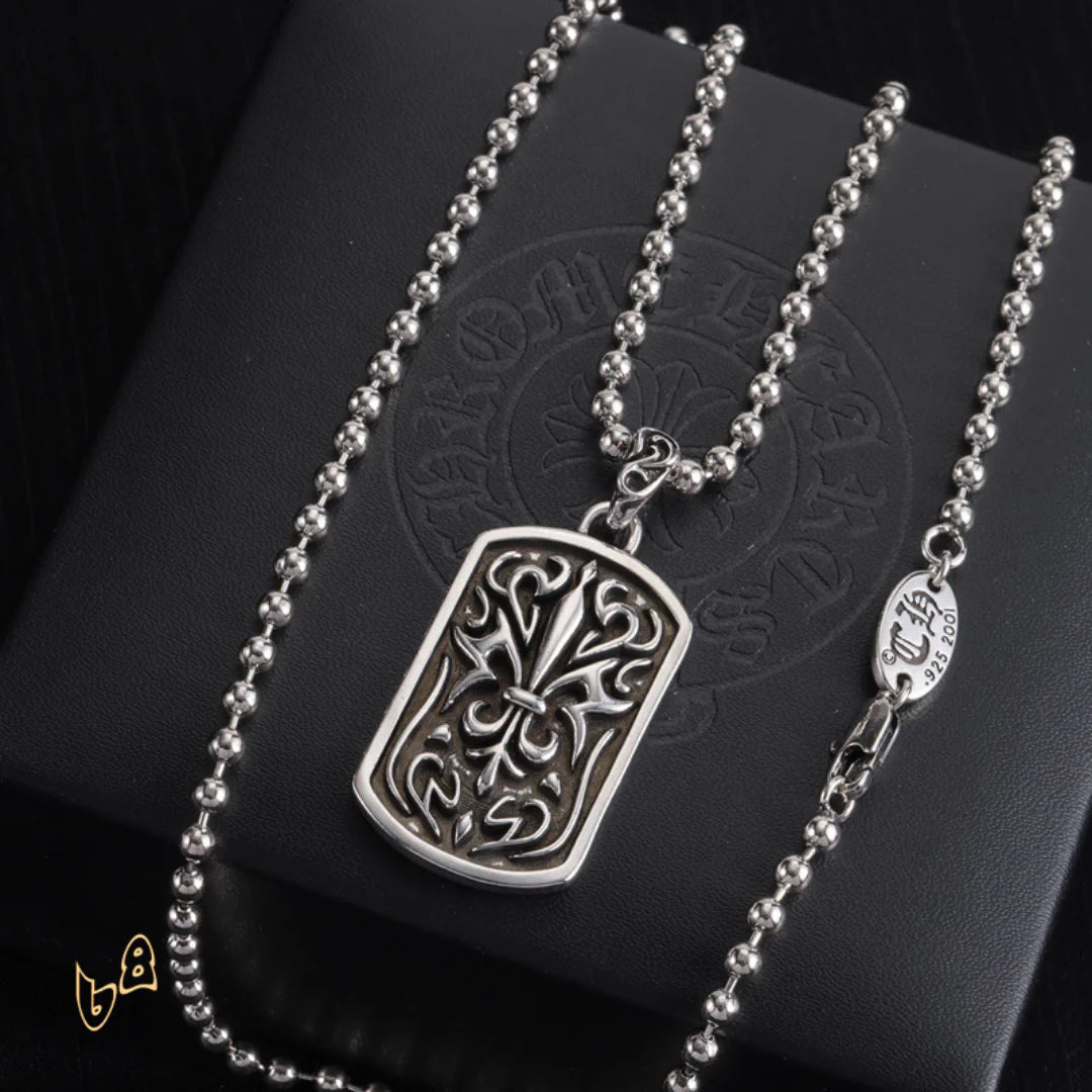 CH Dog Tag Necklace - CH0035 image 1