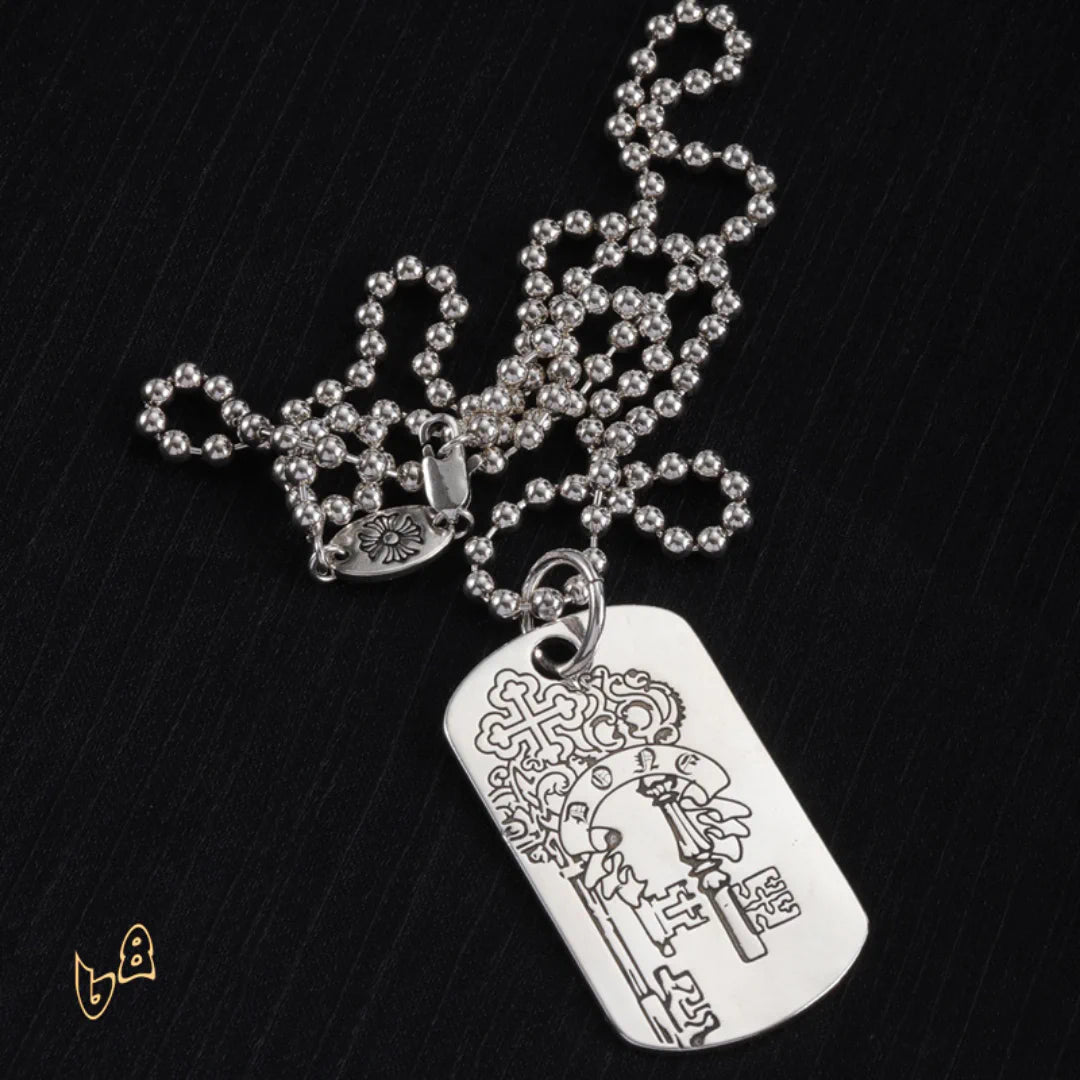 CH Dog Tag Necklace - CH0020 image 3